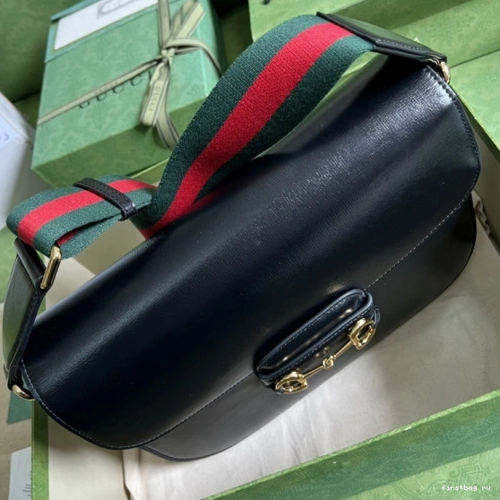 Firstbag ru Gucci Horsebit patchwork shoulder bag 1955 0725